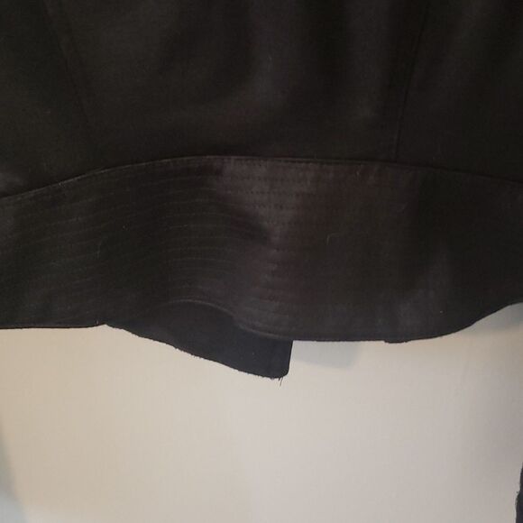 Xhileration Jacket Womens Medium Front Asymmetric Zip Moto Bomber - Picture 6 of 7